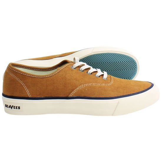 Seavees Legend Cordies Herren Braun Plimsolls - Image 4