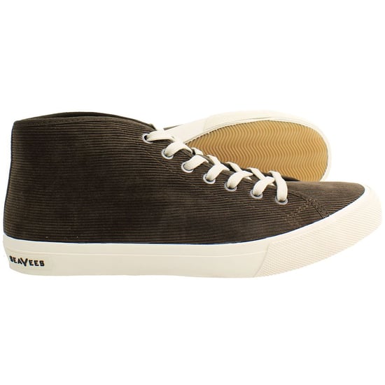 Seavees California Special Cordies Herren Braun Plimsolls - Image 4