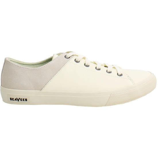 Seavees Monterey Herren Weiße Plimsolls - Image 1