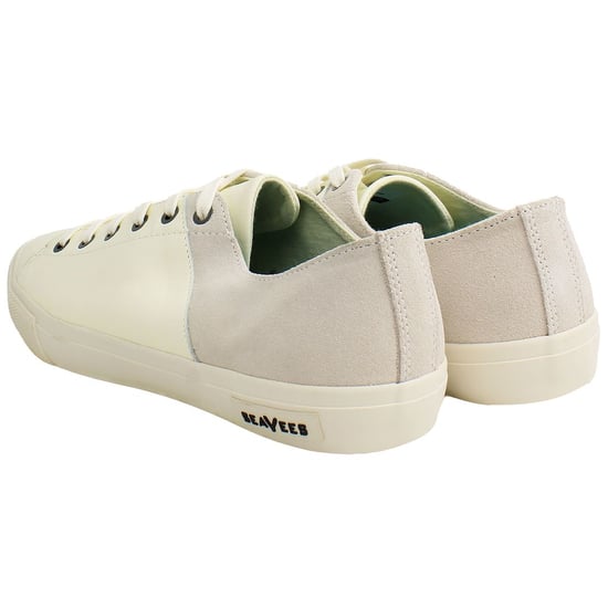 Seavees Monterey Herren Weiße Plimsolls - Image 3