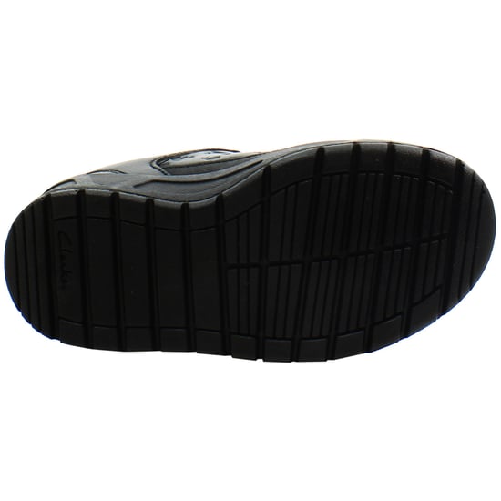 Clarks Palmer Mist Kinder Schwarz Schuhe - Image 5