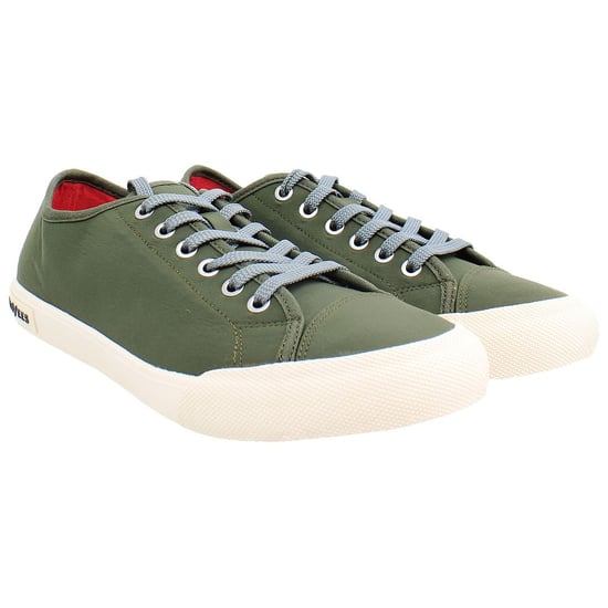 Seavees Army Issue Low Standard Damen Plimsolls Grün - Image 2