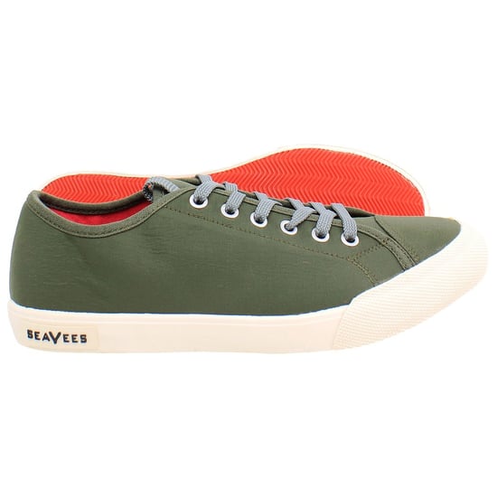 Seavees Army Issue Low Standard Damen Plimsolls Grün - Image 4