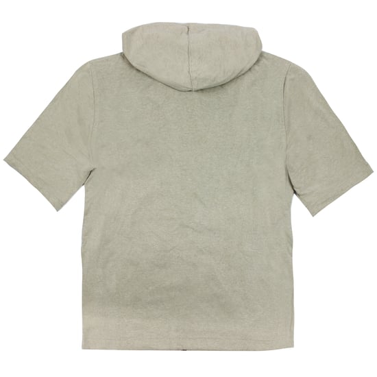 Nike Retro Zip-Up Kapuzen-T-Shirt - Beige - Image 2
