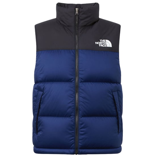The North Face 96 Retro Nuptse Herren Weste Navy/Schwarz - Image 1