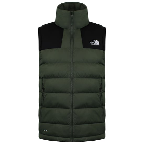 The North Face Massif Herren Khaki Gefütterte Weste - Image 1