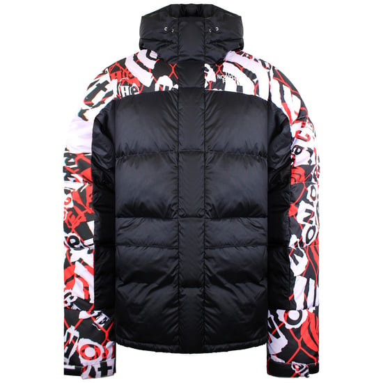 The North Face Bedruckte Himalaya Herren Schwarz Daunenjacke - Image 1