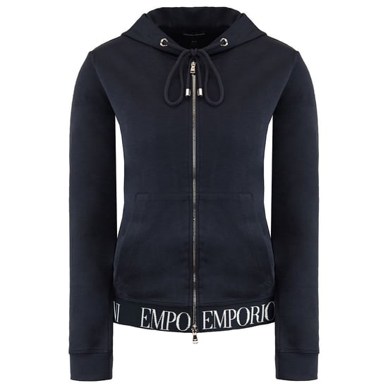 Emporio Armani Damen Navy Track Jacket - Image 1