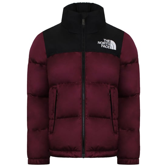 The North Face 1996 Retro Nuptse Kinder Berry/Schwarz Gepolsterte Jacke - Image 1