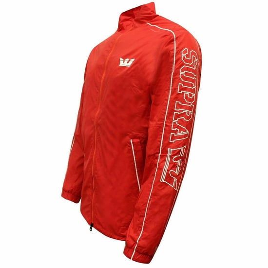 Supra Herren Rote Verkabelte Jacke - Image 1