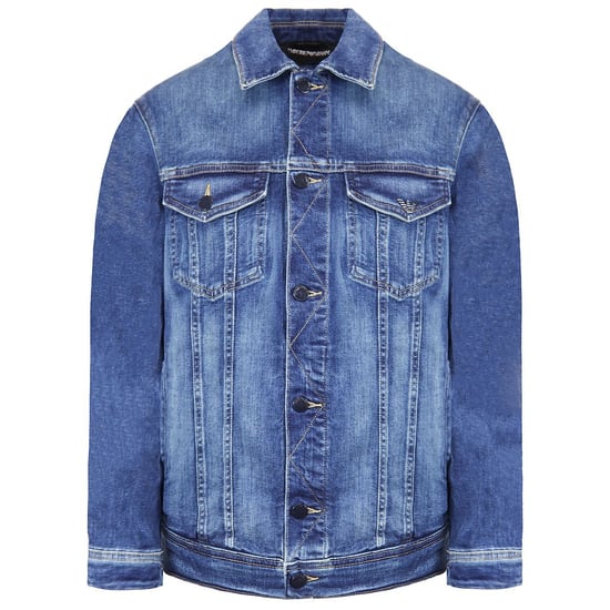 Emporio Armani Trucker Damen Jeansjacke - Image 1