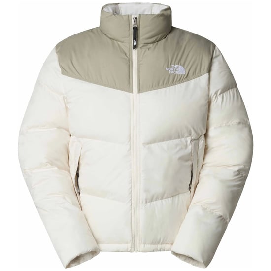 The North Face Saikuru Herren Jacke in Off-White mit Futter - Image 1