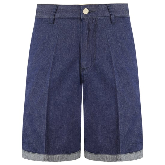 Armani Exchange Herren Marineblaue Denim-Shorts - Image 1