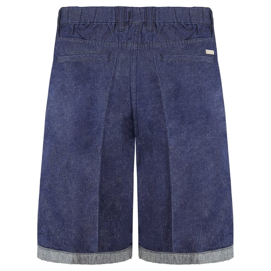 Armani Exchange Herren Marineblaue Denim-Shorts - Image 2