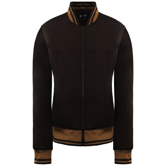 Nicce Able Damen Braun Bomberjacke - Image 1