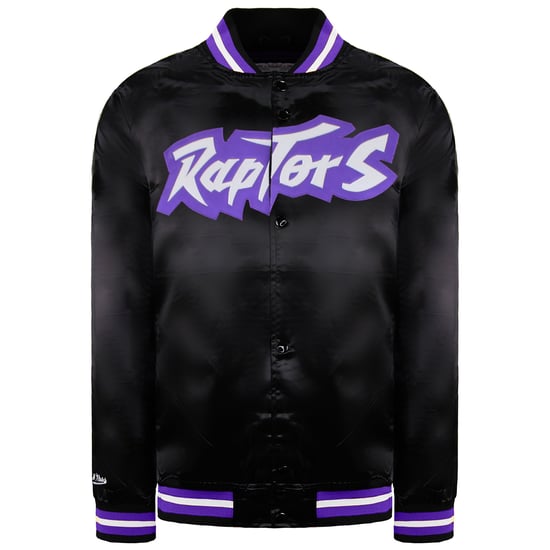 Mitchell & Ness NBA Toronto Raptors Leichte Herren Satin Bomberjacke - Image 1