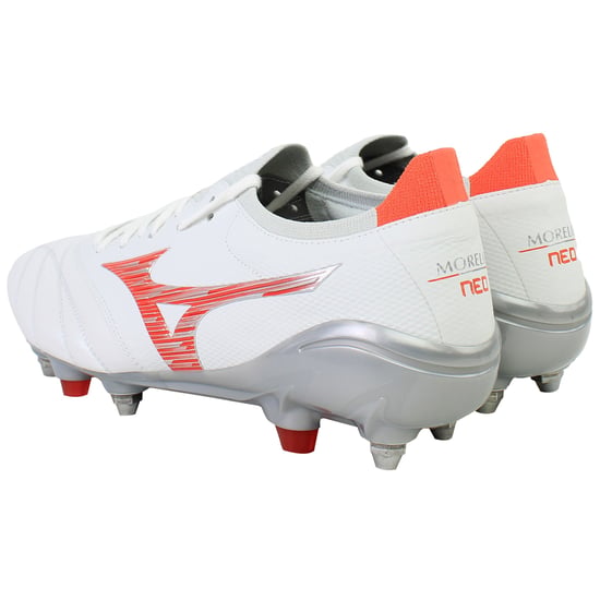 Mizuno Morelia Neo IV Beta Japan Mix Herren Fußballschuhe Weiß - Image 3
