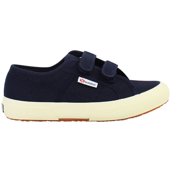 Superga Cotjstrap Classic Kinder Navy Plimsolls - Image 1