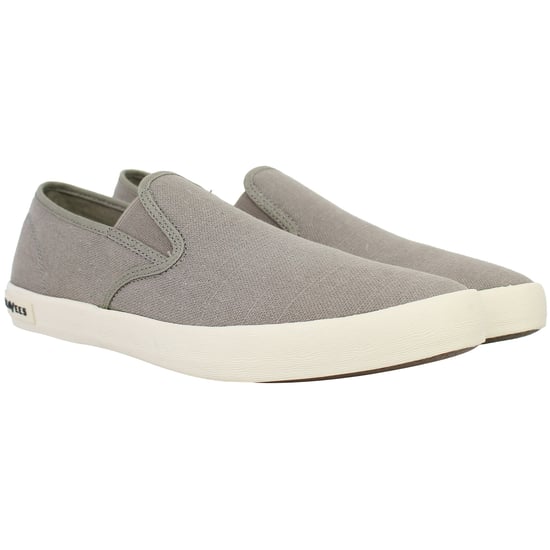 Seavees Baja Standard Herren Graue Plimsolls - Image 2