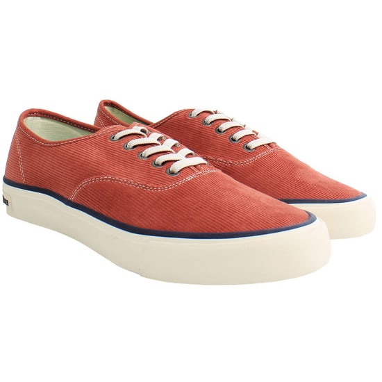 Seavees Legend Cordies Herren Rot Plimsolls - Image 2