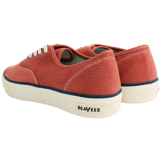 Seavees Legend Cordies Herren Rot Plimsolls - Image 3
