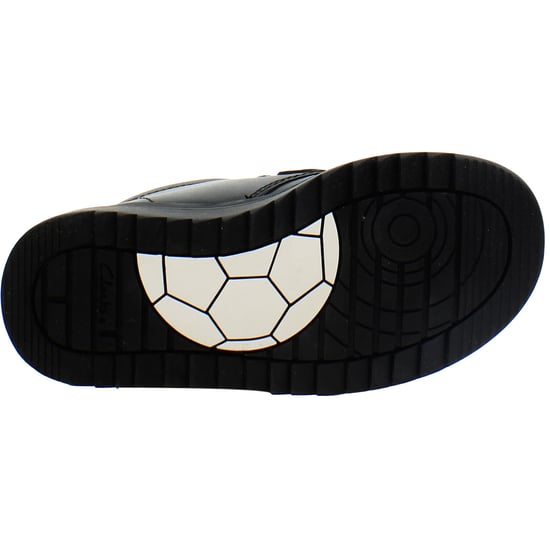 Clarks Goal Strap Kinder Schwarz Schuhe - Image 5