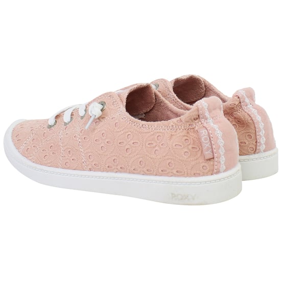 Roxy Bayshore Plus Damen Pink Plimsolls - Image 3