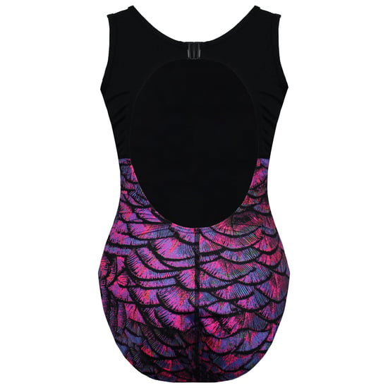 Maru Drachen-Schuppen Pacer Clip-Back Damen Badeanzug - Image 2