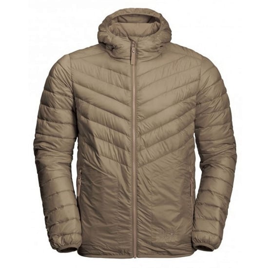 Jack Wolfskin Gepolsterter Vista Herrenbrauner Mantel - Image 1