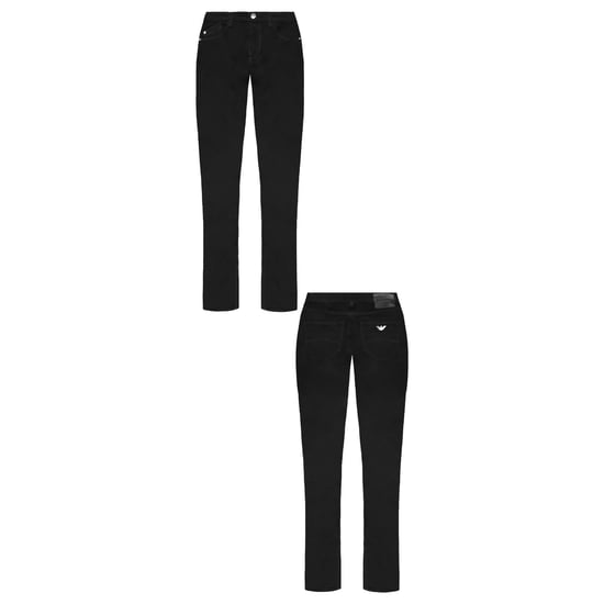 Emporio Armani J28 Skinny Fit Herren schwarze Jeans - Image 3