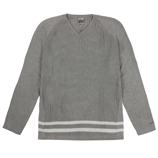 Vintage Nike Herren Tennis V-Ausschnitt Strickpullover - Image 1