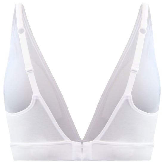 Adidas Ungefütterter Damen Weißer Triangel-BH - Image 2