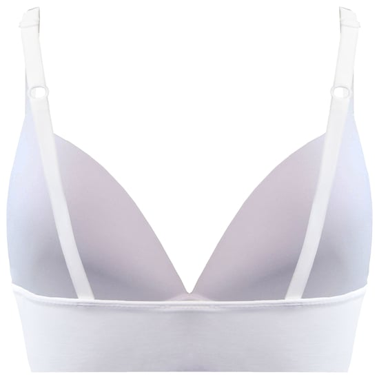 Adidas Slim Fit Damen Weißer Dreiecks-Bra - Image 2