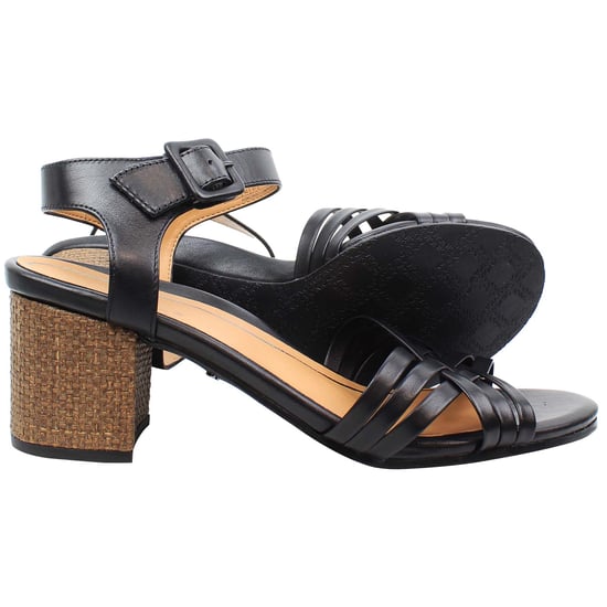 Vionic Papaya Pfingstrose Nat Damen schwarze Absatzsandalen - Image 4