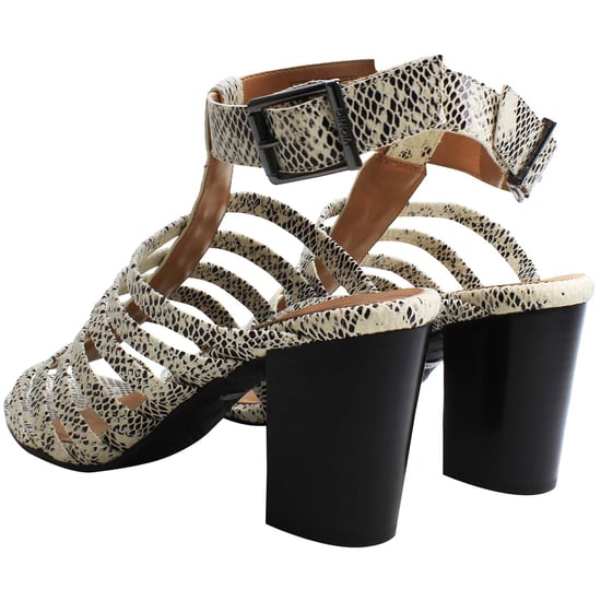 Vionic Perk Sami Snake Damen Sandalen mit Absatz Weiß/Schwarz - Image 3