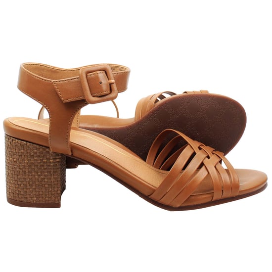 Vionic Papaya Pfingstrose Nat Damen Braune Absatzsandalen - Image 4