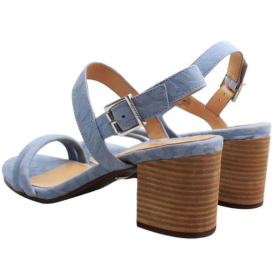 Vionic Paula Prägung Damen Blau Absatzsandalen - Image 3
