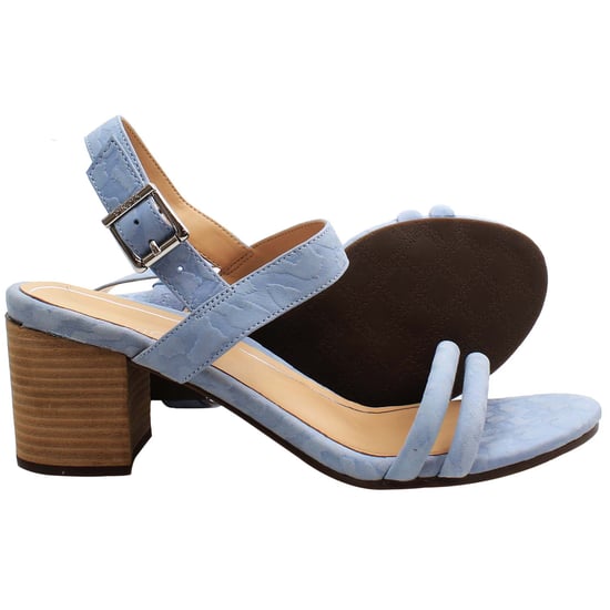 Vionic Paula Prägung Damen Blau Absatzsandalen - Image 4