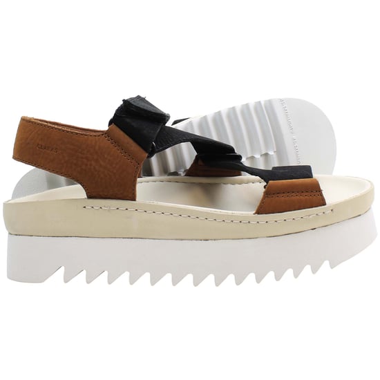 Clarks Ranger Elvtd Damen Sandalen Braun - Image 4