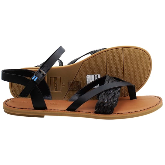 Toms Lexie Damen schwarze Sandalen - Image 4