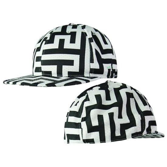 Nike Bedruckte Herren Schwarz/Weiß Kappe - Image 3