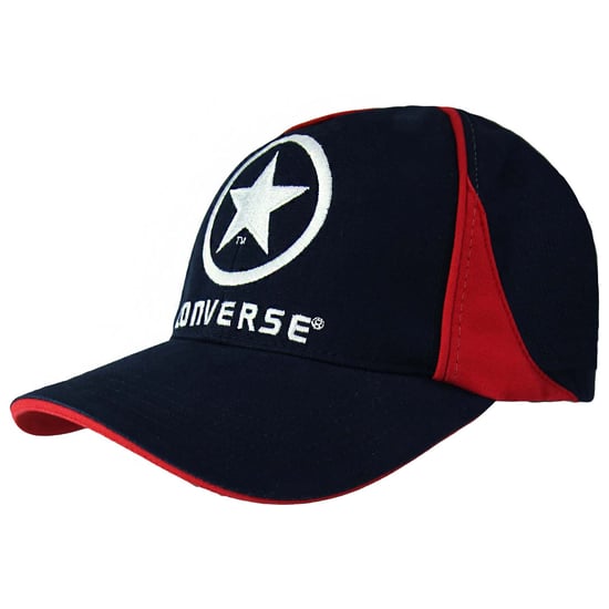 Converse Logo Kinder Kappe Navy/Rot - Image 1