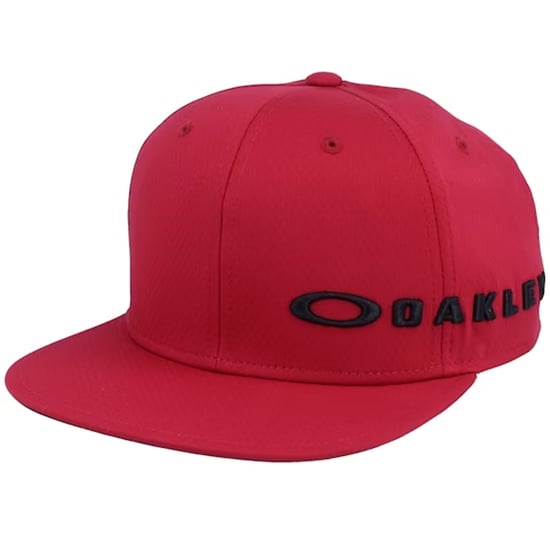 Oakley BG 12.0 Seitenlogo Rote Golfmütze - Image 1