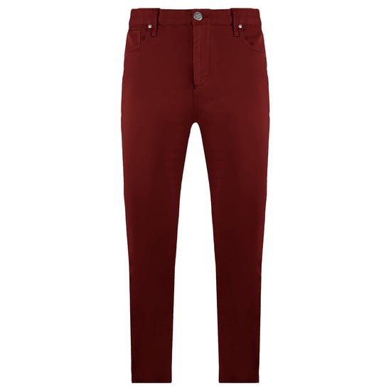 Armani Jeans J06 Slim Fit Herren Hose in Burgunderrot - Image 1