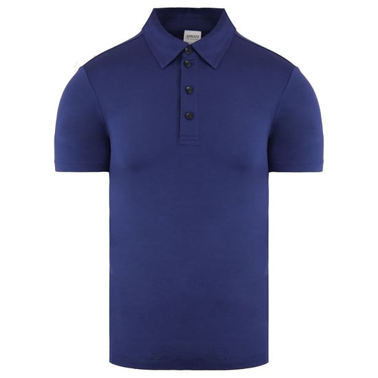 Armani Herren Dunkelblaues Poloshirt - Image 1