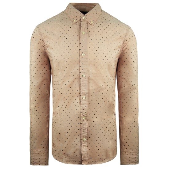 Scotch & Soda Bedrucktes Herrenhemd in Hellrosa - Image 1