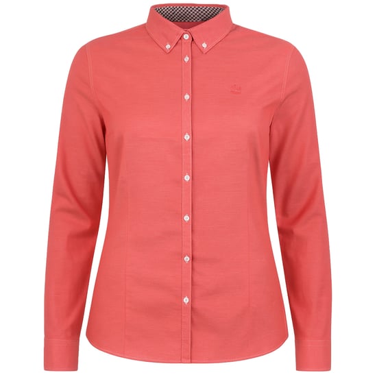 Timberland Slim Stretch Oxford Damen Rot Shirt - Image 1