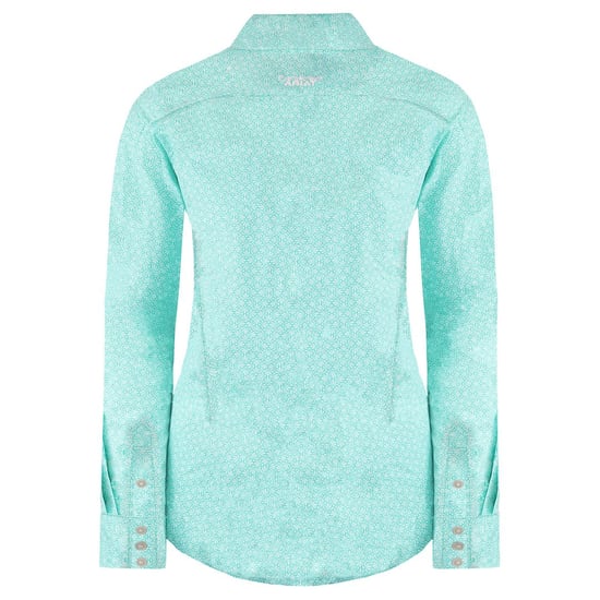 Ariat Kirby Damen T-Shirt in Türkis - Image 2
