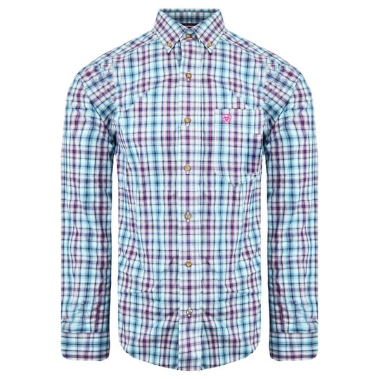 Ariat Hawken Herren Blaues Hemd - Image 1