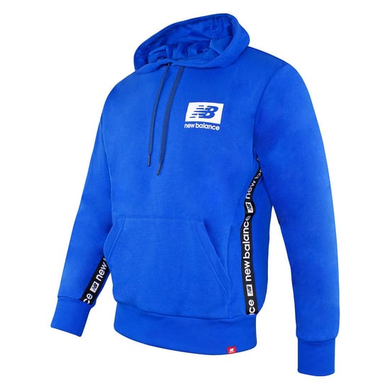 New Balance Essentials ID Herren Hoodie in Blau - Image 2